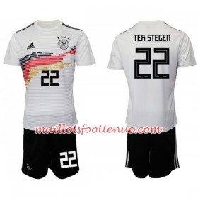Maillot/Tenue Allemagne TER STEGEN 22 Enfant Domicile 2019